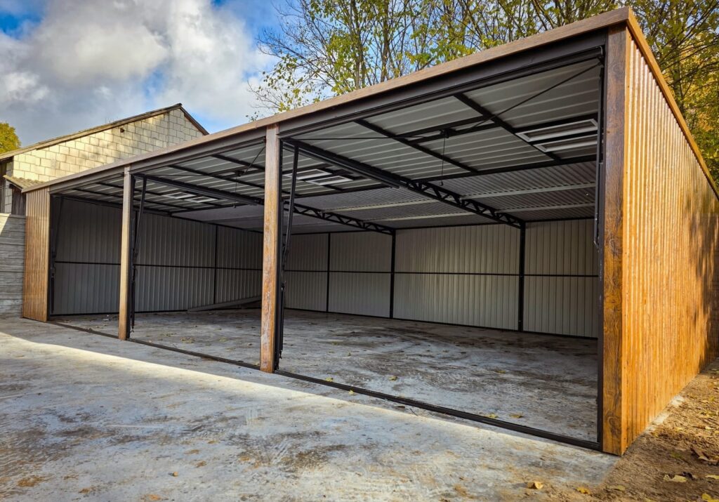 Carport 10 x 7 m als Kundenprojekt