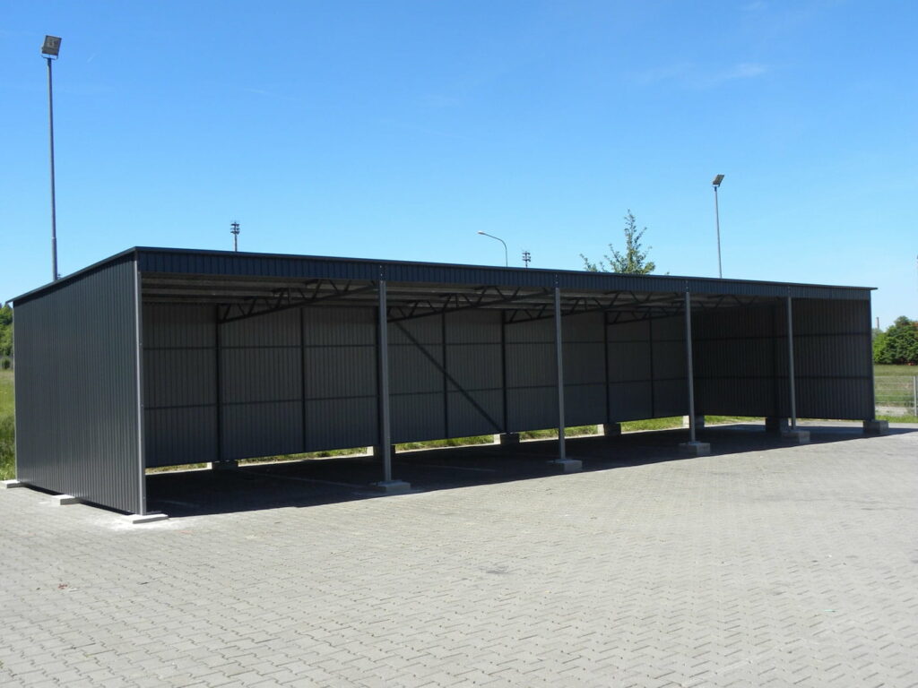 Carport nach Mass 20 x 5 m von KetmiaGarage